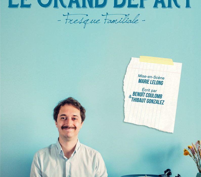 affiche du seul en scène de Thibaut Gonzalez